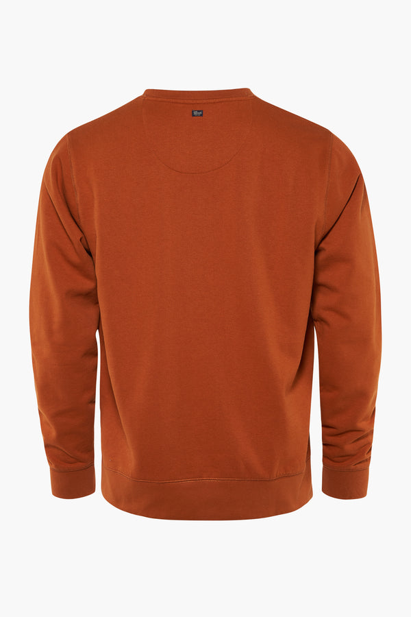 Sweater met ronde hals Bruin - Petrol Industries®