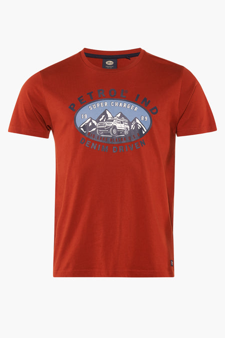 T-shirt (korte mouwen) Rood - Petrol Industries®