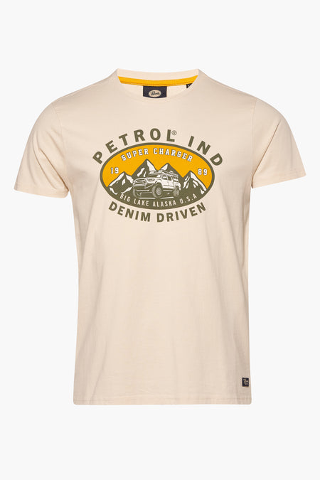 T-shirt à manches courtes - écru