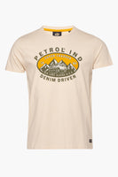 T-shirt met korte mouwen - ecru