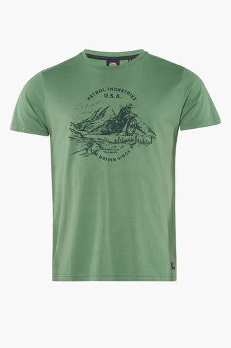 T-shirt met korte mouwen - groen