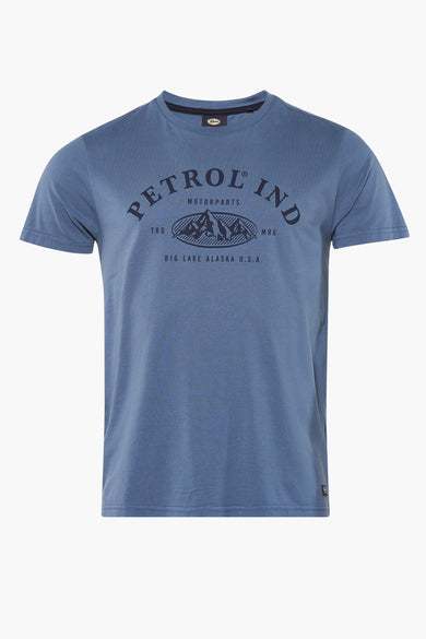 T-shirt met korte mouwen - blauw