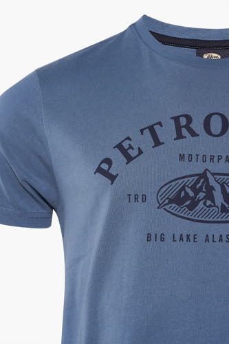 T-shirt met korte mouwen - blauw