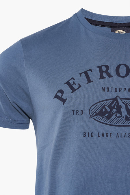 T-shirt met korte mouwen - blauw