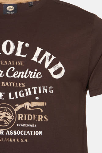 T-shirt à manches courtes - brun