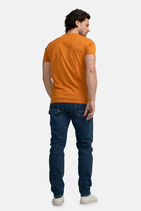 T-shirt (korte mouwen) Oranje - Petrol Industries®
