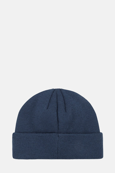 Casquette bleue de Petrol Industries, avec une texture rayée et un bord replié.