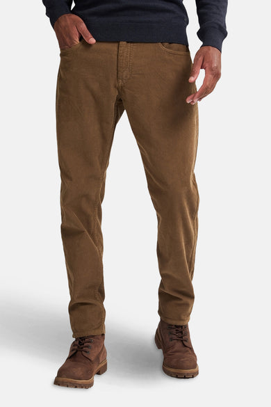 Pantalon beige de Petrol Industries, avec une texture en corduroy.
