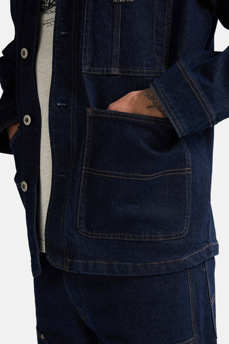 Jeansjas - blauw - Petrol Industries®