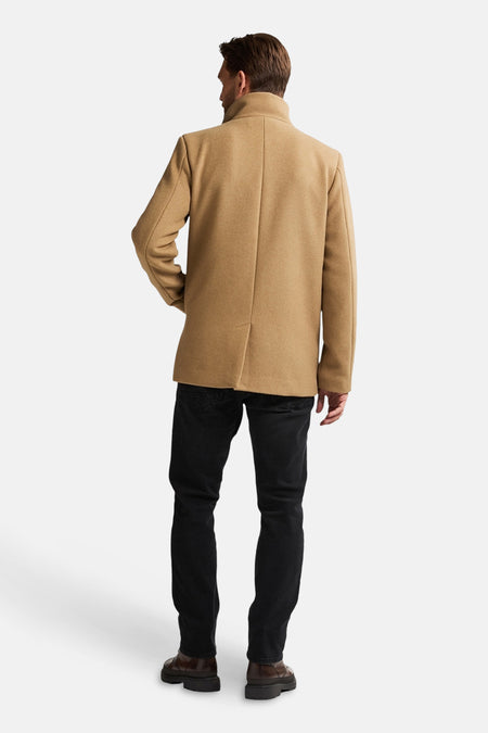 Lange jas - beige