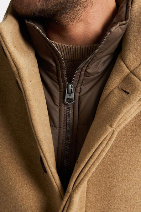 Lange jas - beige