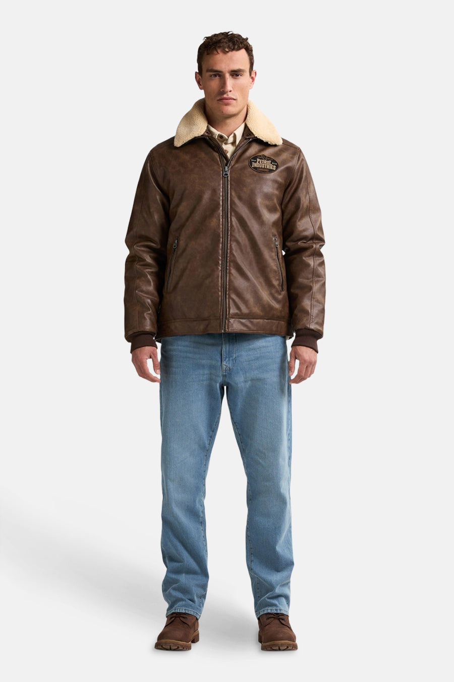 Korte jas - bruin - Petrol Industries®