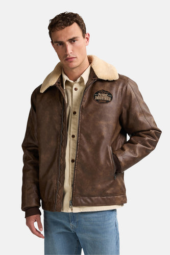 Korte jas - bruin - Petrol Industries®