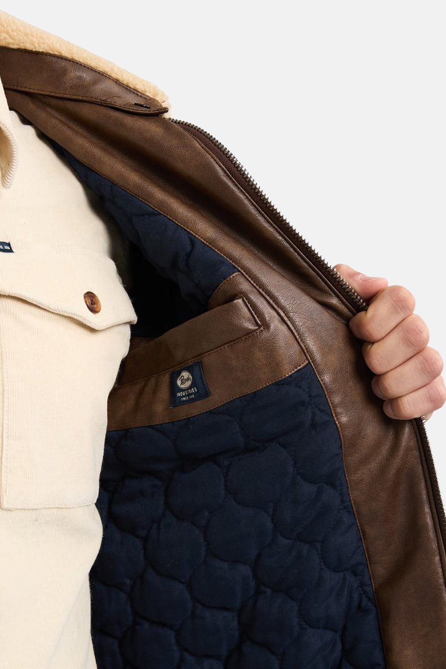 Korte jas - bruin - Petrol Industries®