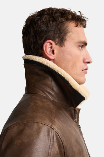 Korte jas - bruin - Petrol Industries®