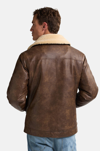 Korte jas - bruin - Petrol Industries®