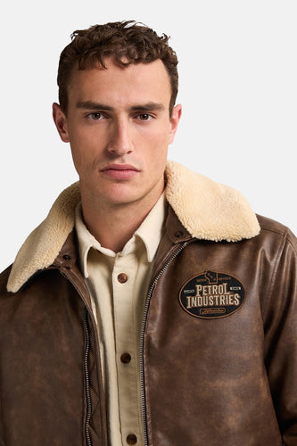 Korte jas - bruin - Petrol Industries®