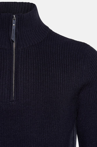 Pull met ronde hals - blauw - Petrol Industries®