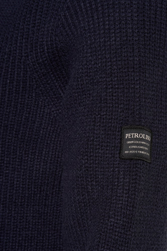 Pull met ronde hals - blauw - Petrol Industries®