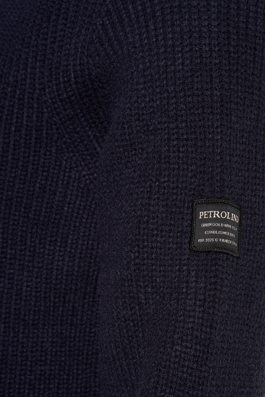 Pull met ronde hals - blauw - Petrol Industries®