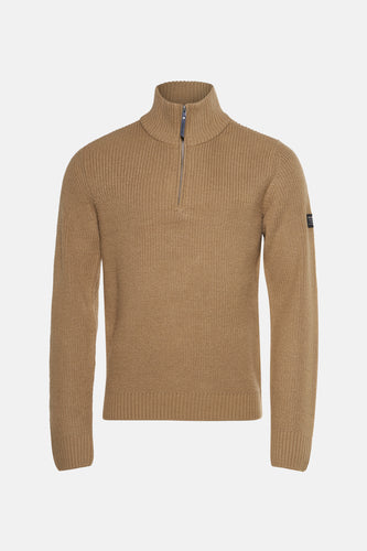 Pull met ronde hals - ecru - Petrol Industries®