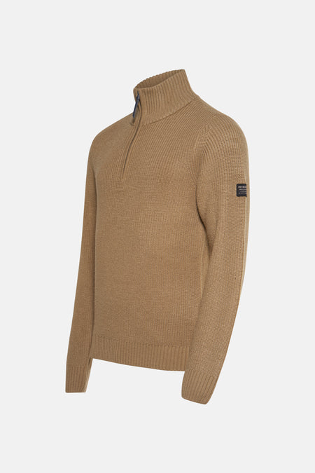 Pull col O Écru - Petrol Industries®