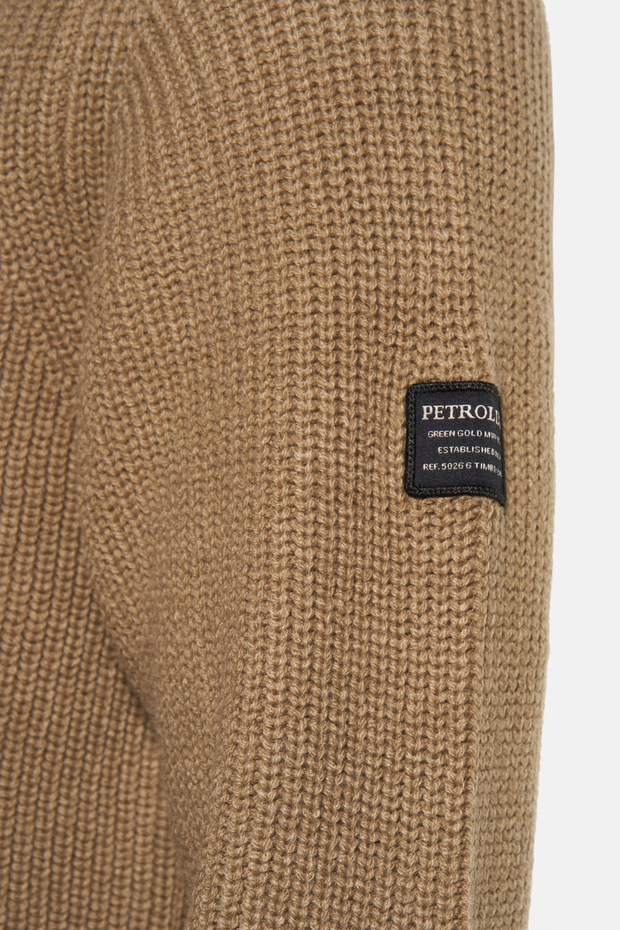 Pull met ronde hals - ecru - Petrol Industries®