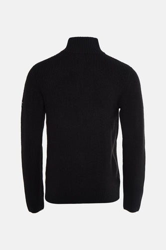 Pull met ronde hals - zwart - Petrol Industries®