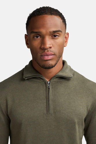 Pull met ronde hals - groen - Petrol Industries®