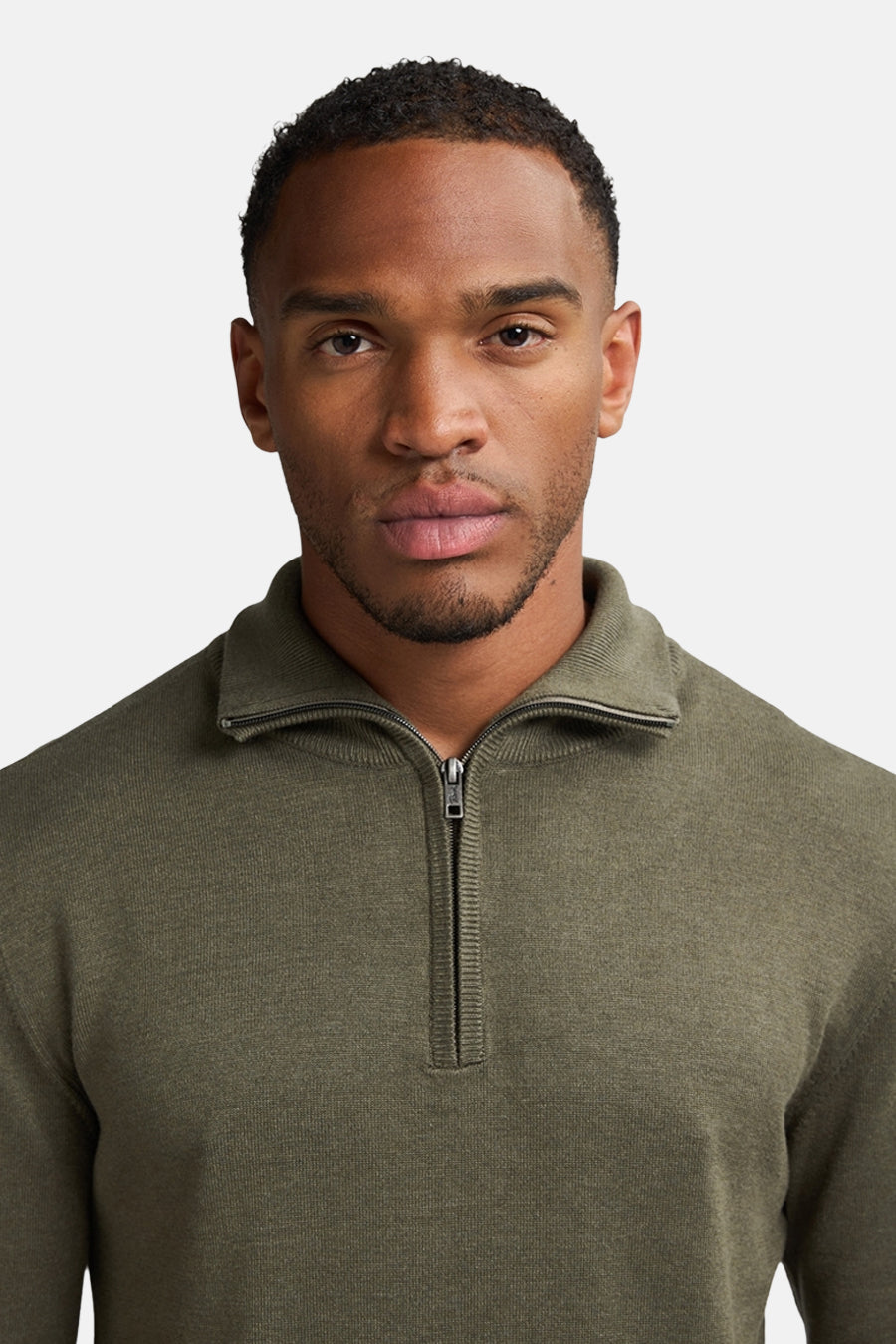 Pull met ronde hals - groen - Petrol Industries®