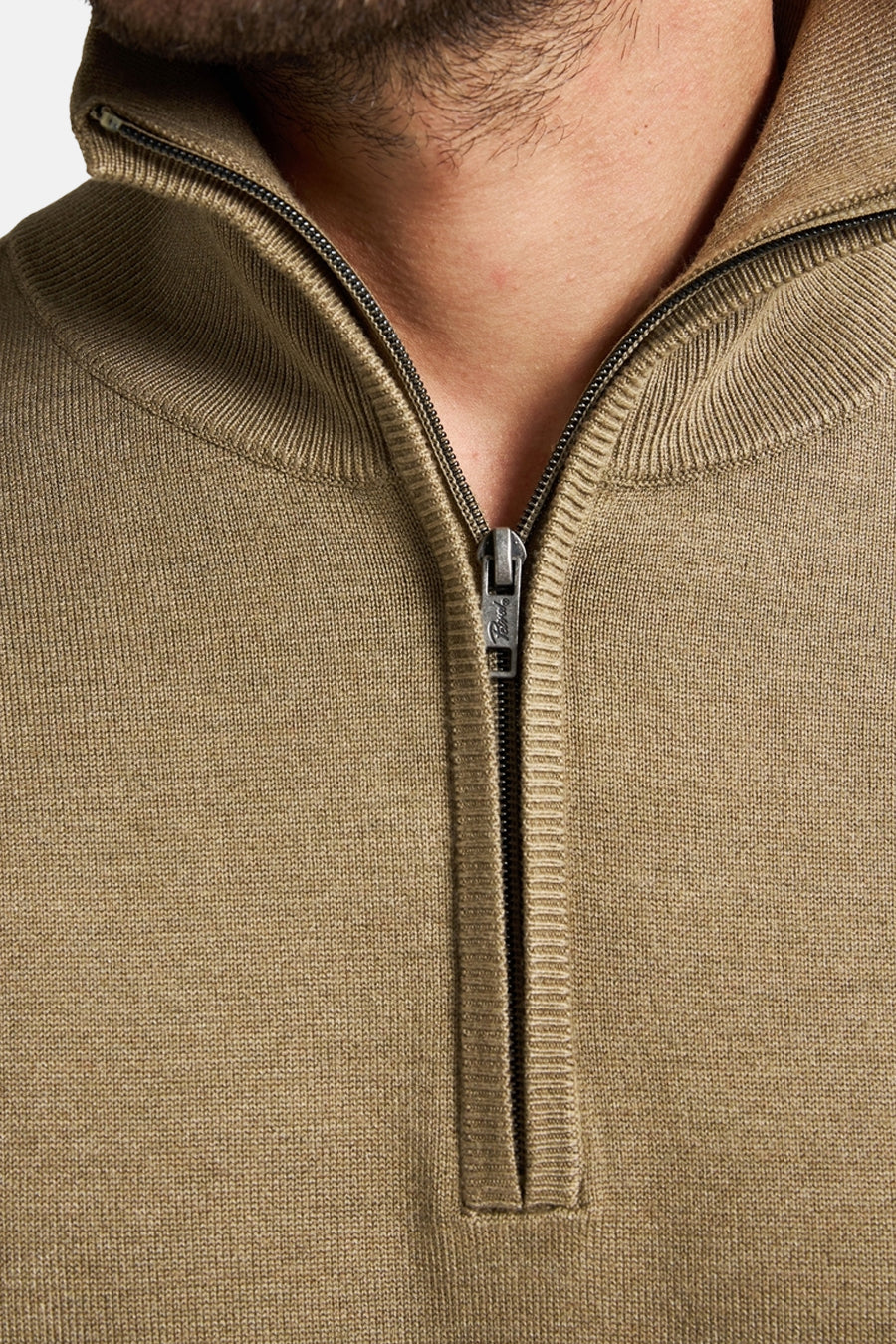 Pull met ronde hals - beige - Petrol Industries®