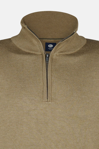Pull met ronde hals - beige - Petrol Industries®