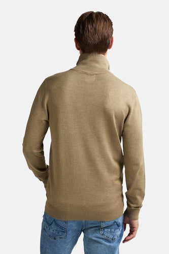 Pull met ronde hals - beige - Petrol Industries®