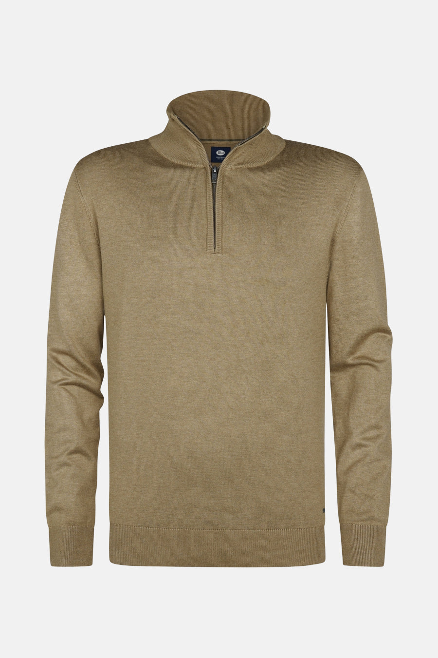 Pull met ronde hals - beige - Petrol Industries®