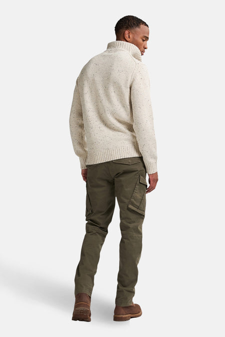 Pull col O blanc - Petrol Industries®