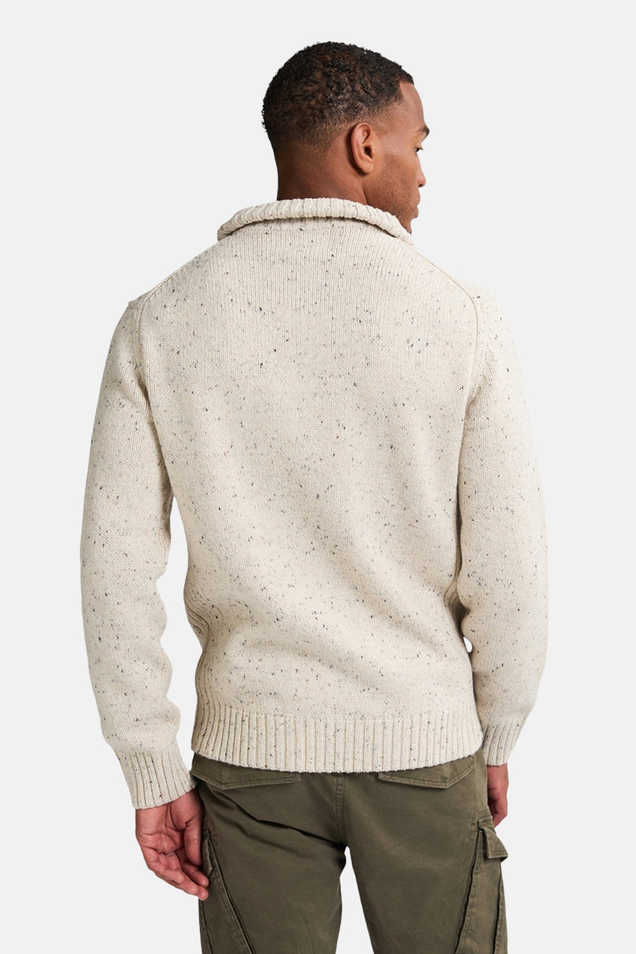 Pull à col rond - écru - Petrol Industries®