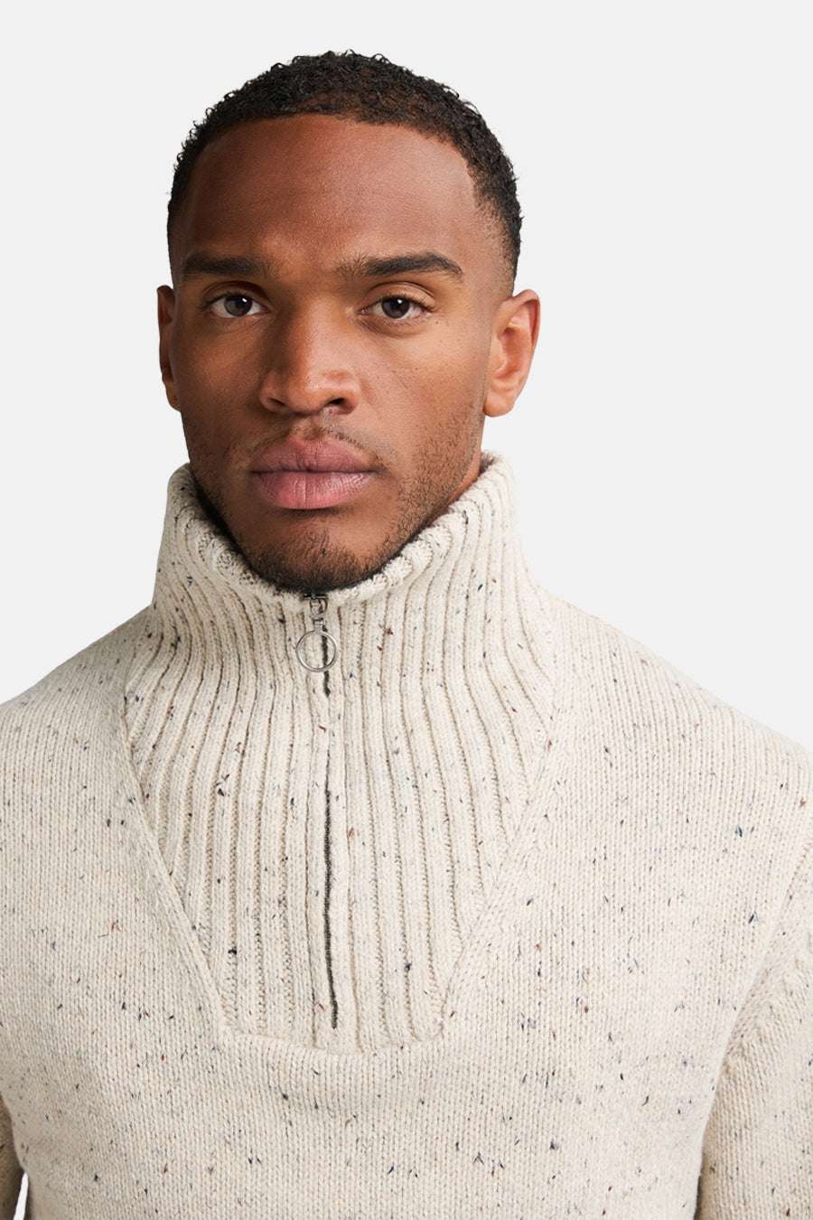 Pull à col rond - écru - Petrol Industries®