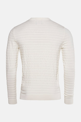 Pull à col rond - Blanc - Petrol Industries®