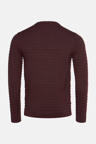 Pull à col rond - bordeaux - Petrol Industries®