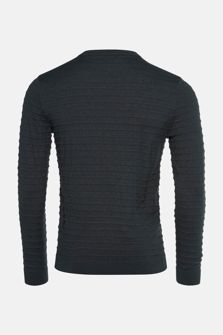 Pull met ronde hals - groen