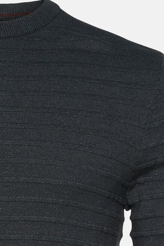 Pull à col rond - vert - Petrol Industries®