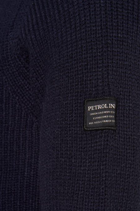 Pull col O Bleu - Petrol Industries®