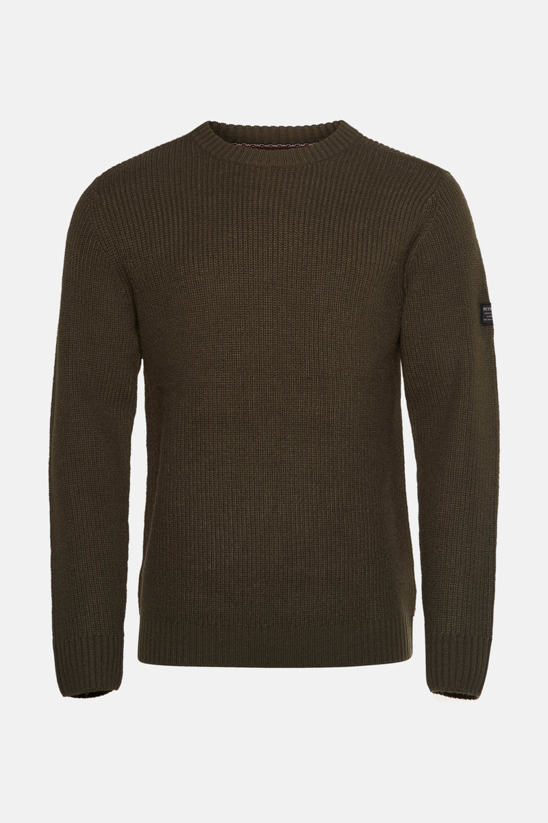 Pull col O Vert - Petrol Industries®