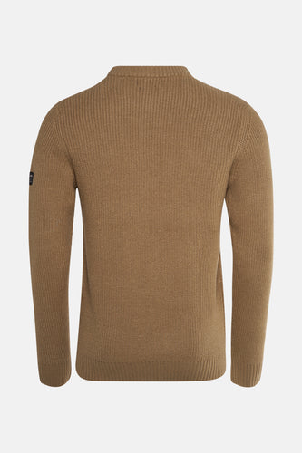 Pull à col rond - écru