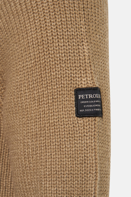 Pull col O Écru - Petrol Industries®