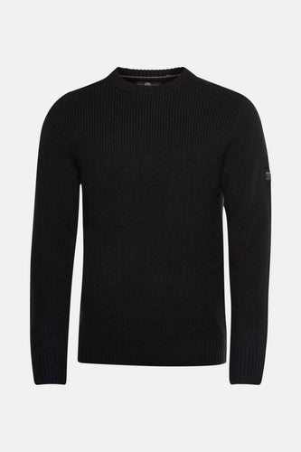 Pull à col rond - noir - Petrol Industries®