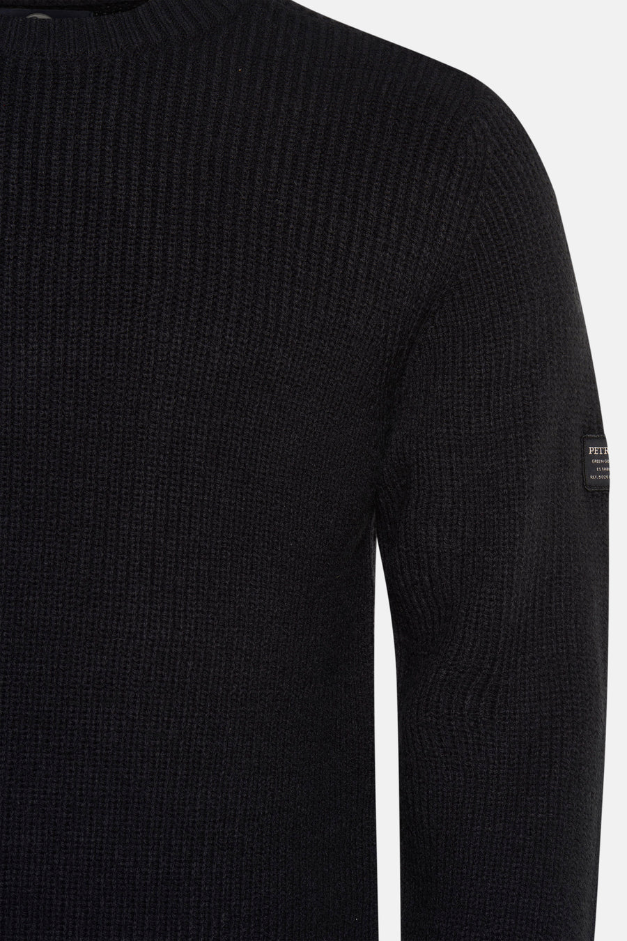 Pull à col rond - noir - Petrol Industries®