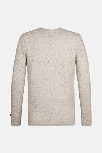 Pull met ronde hals - ecru - Petrol Industries® - 8