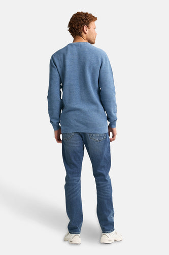 Pull à col rond - bleu - Petrol Industries®