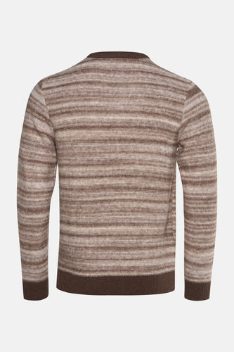 Pull à col rond - beige - Petrol Industries®